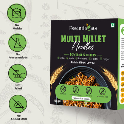 Multi-Millet Noodles (2 Packs) - 390gm