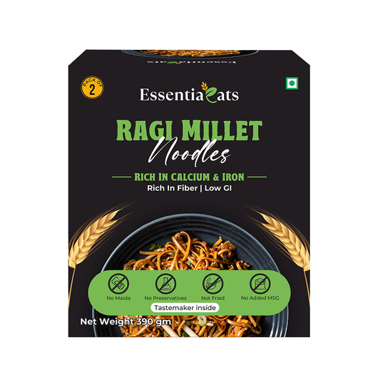 Ragi/Nachni Millet Noodles (2 Packs) - 390g